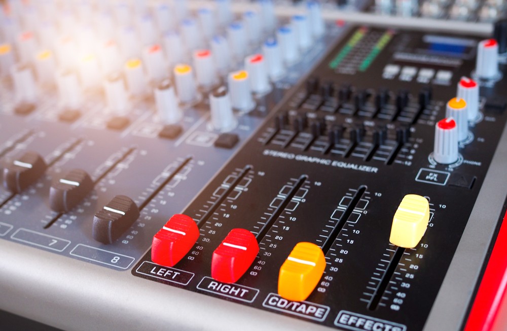 Image of volume and audio controls