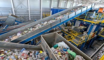 Image of a recycling plant