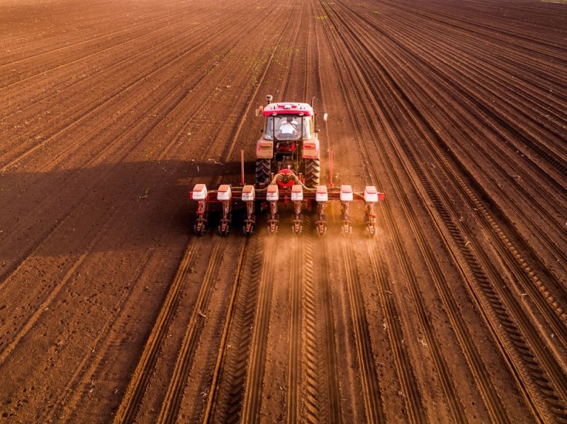 Agriculture Equipment in field